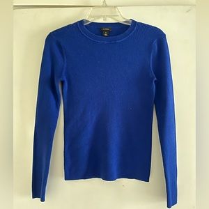 Royal blue halogen sweater